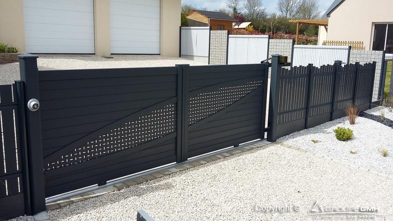 Portails alu, pvc, bois Chaumont-en-Vexin